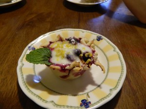 Russian Blueberry Tartlets--with a twist
